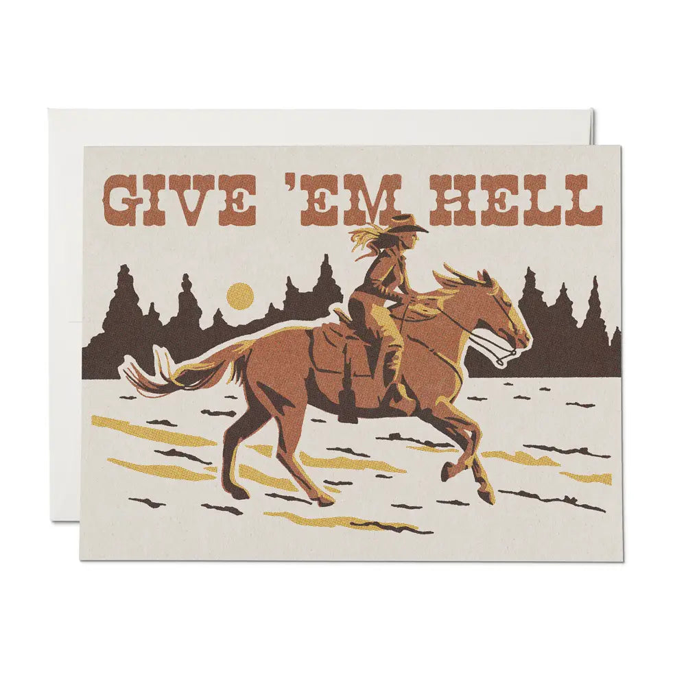 Give Em Hell Card