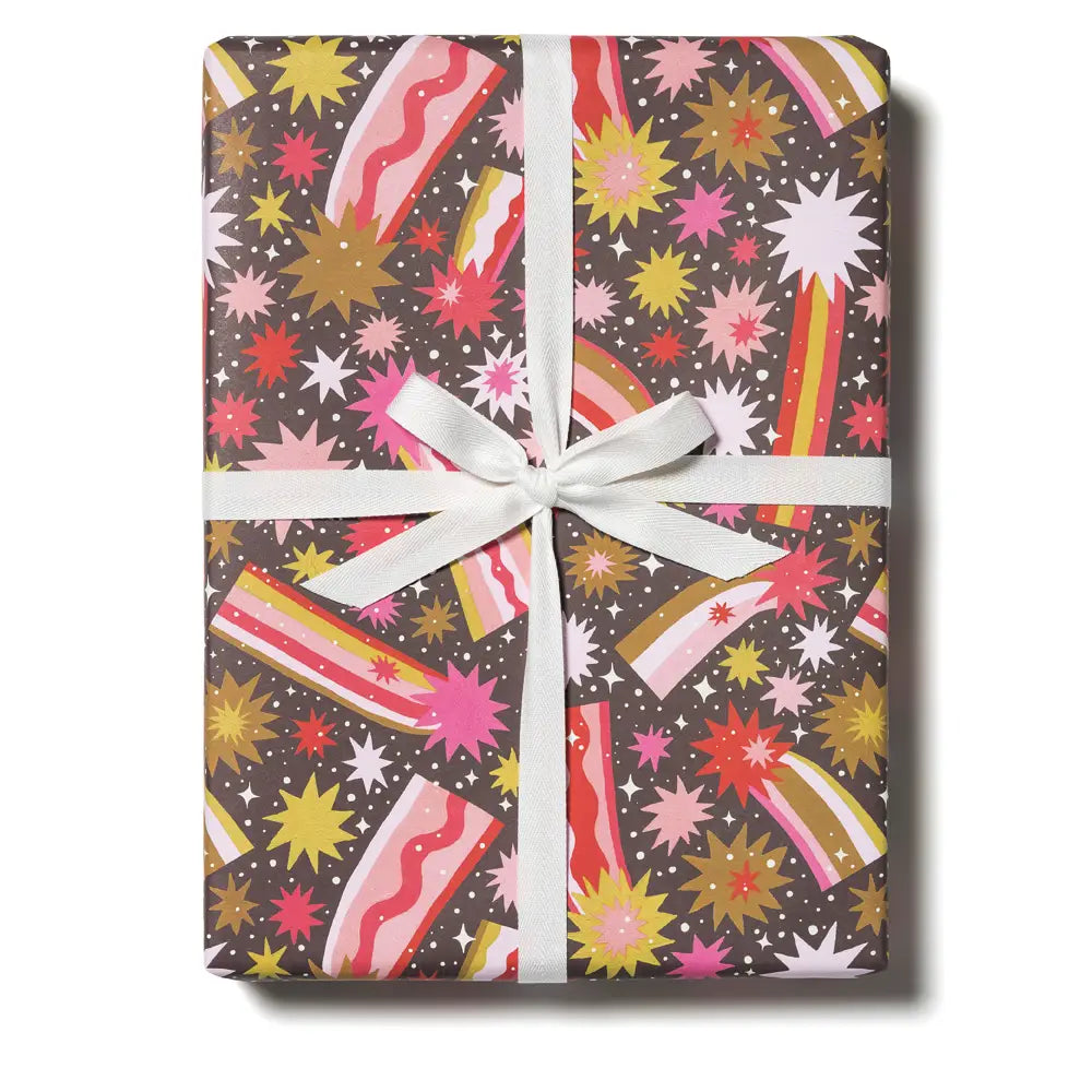 Comets Wrapping Paper Roll
