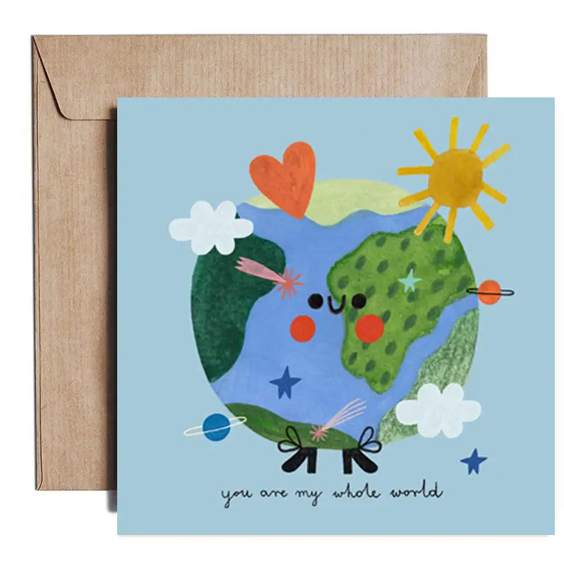 My Whole World Card