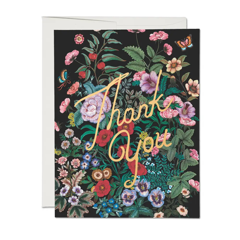 Botanical Garden Thank You Card