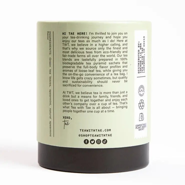 Moroccan Mint Large Tea Tube