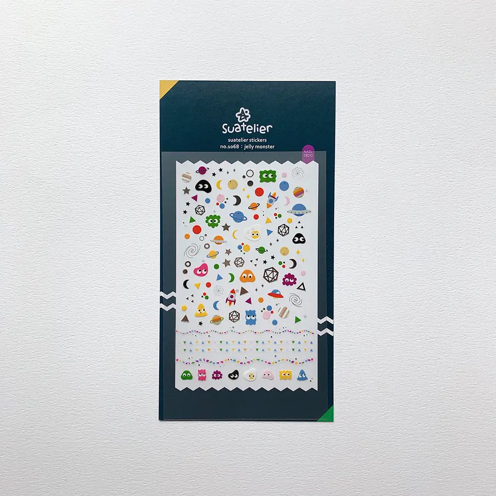 Jelly Monster Sticker Sheet