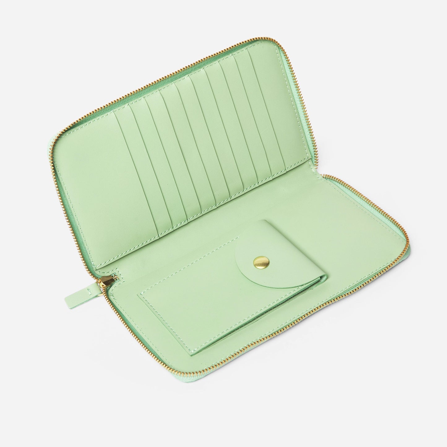 The Tall Coupe Wallet ~ Matcha