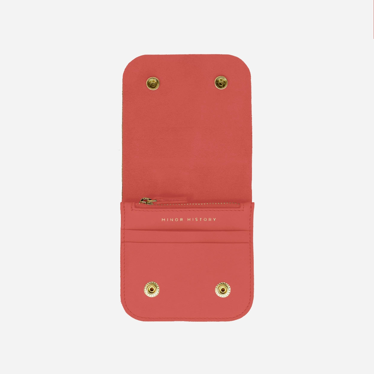 Little Ledger Wallet ~ Coral