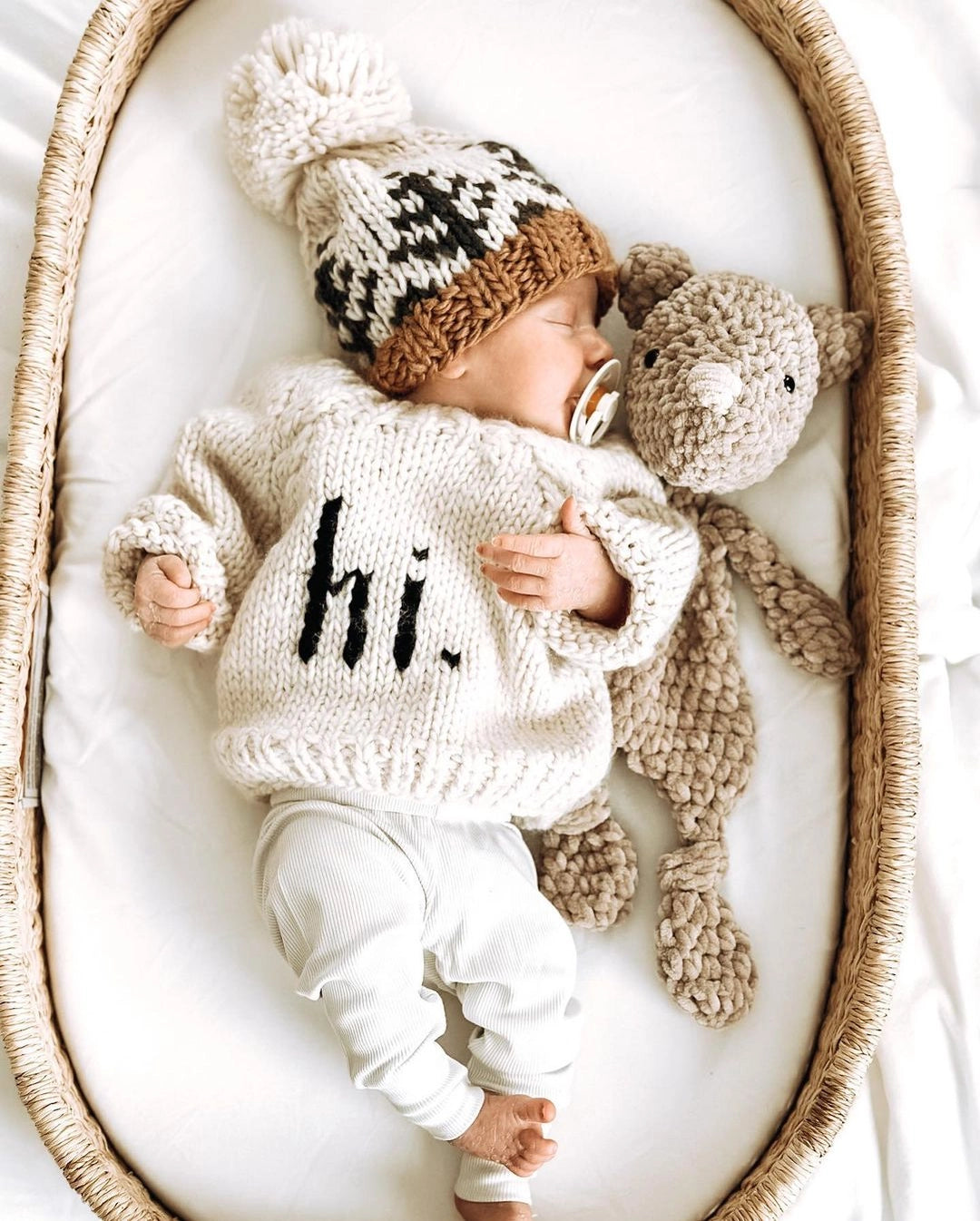 Hi. Crew Neck Sweater