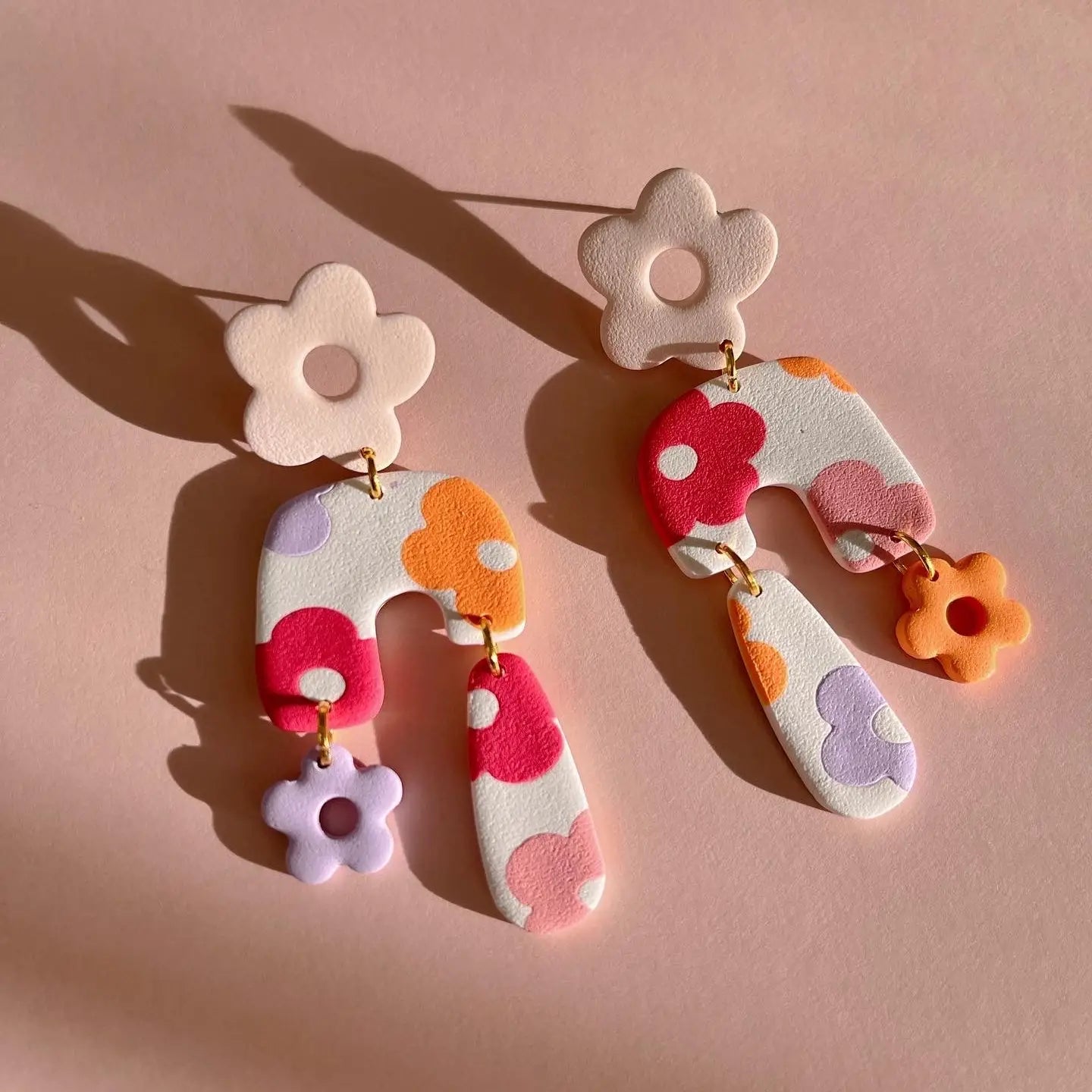 Daisy Flower Earrings