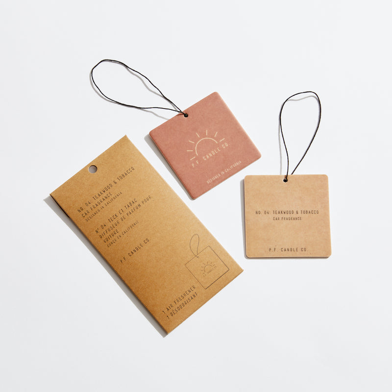Teakwood & Tobacco– Car Fragrance