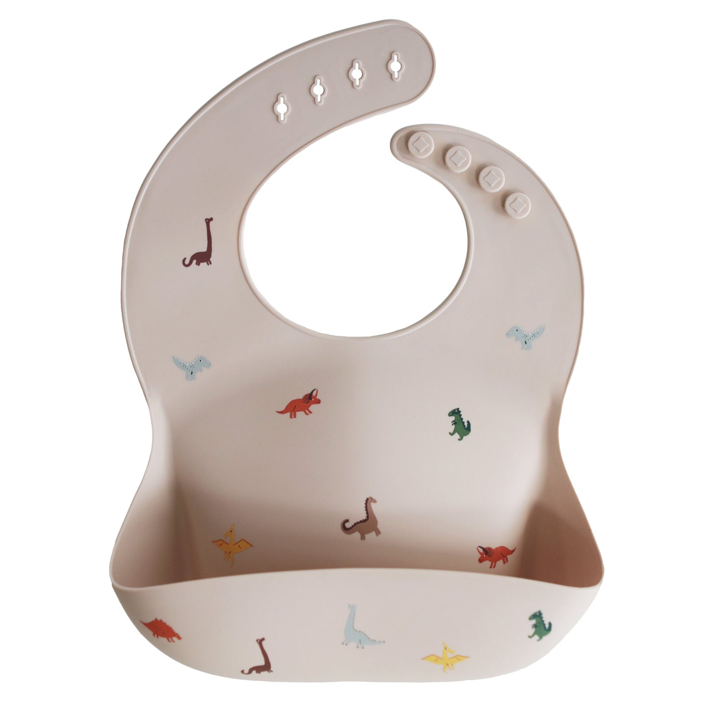Silicone Baby Bib ~ Dinosaurs