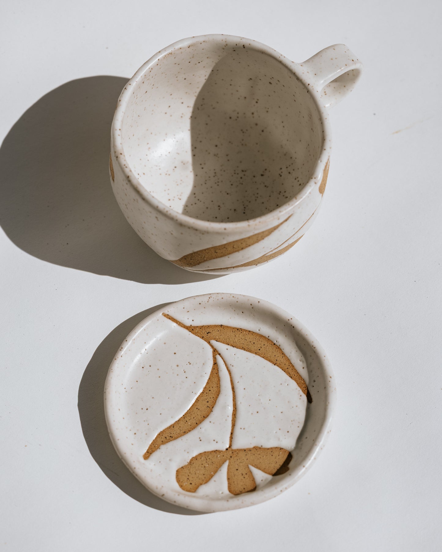 Poppies Latte Mug Set