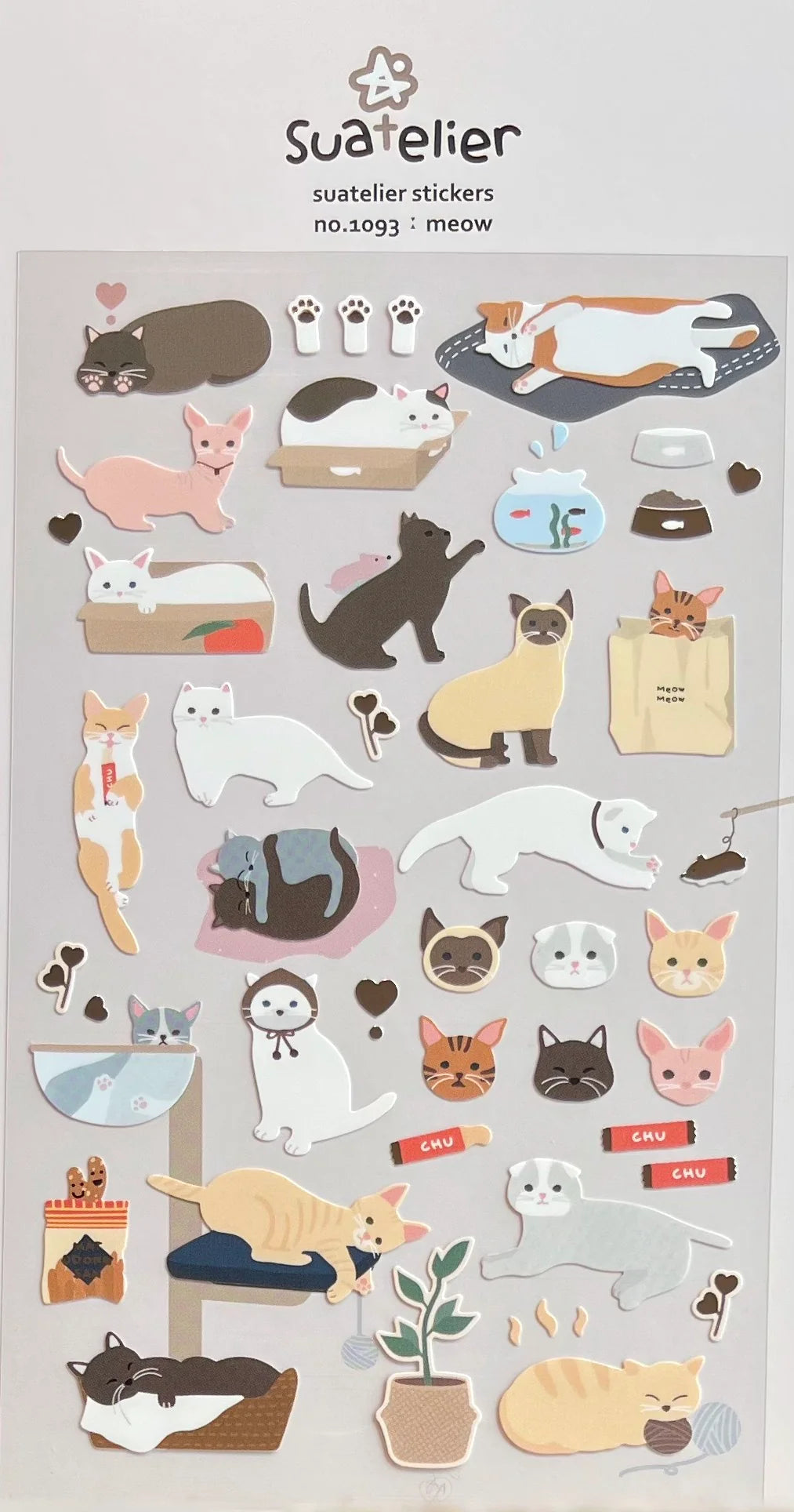 Kitty Kitty Sticker Sheet