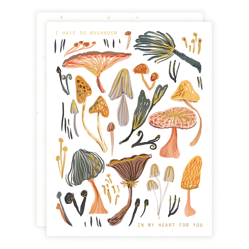 Mushrooms Card