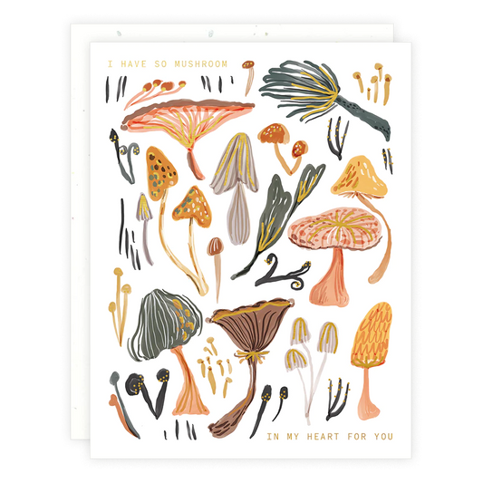 Mushrooms Card