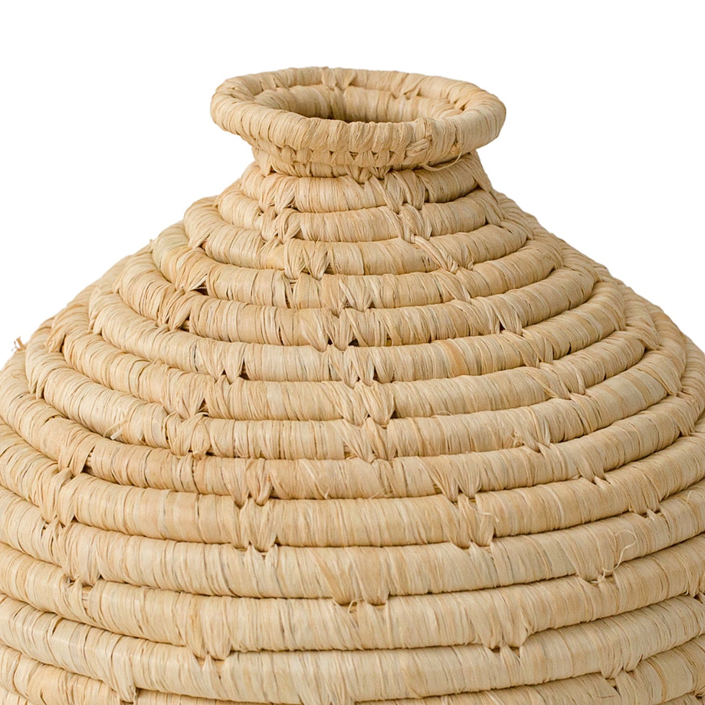 Raffia Vase