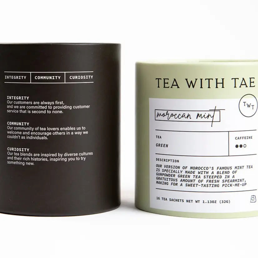 Moroccan Mint Large Tea Tube