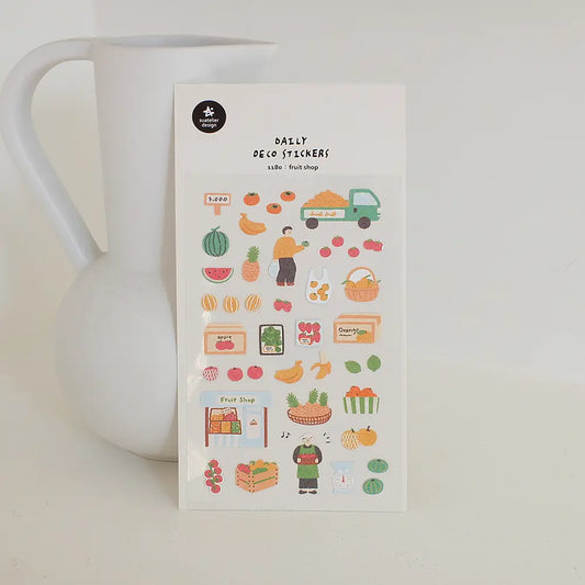 Fruit Shop Sticker Sheet
