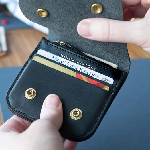 Little Ledger Wallet ~ Coral