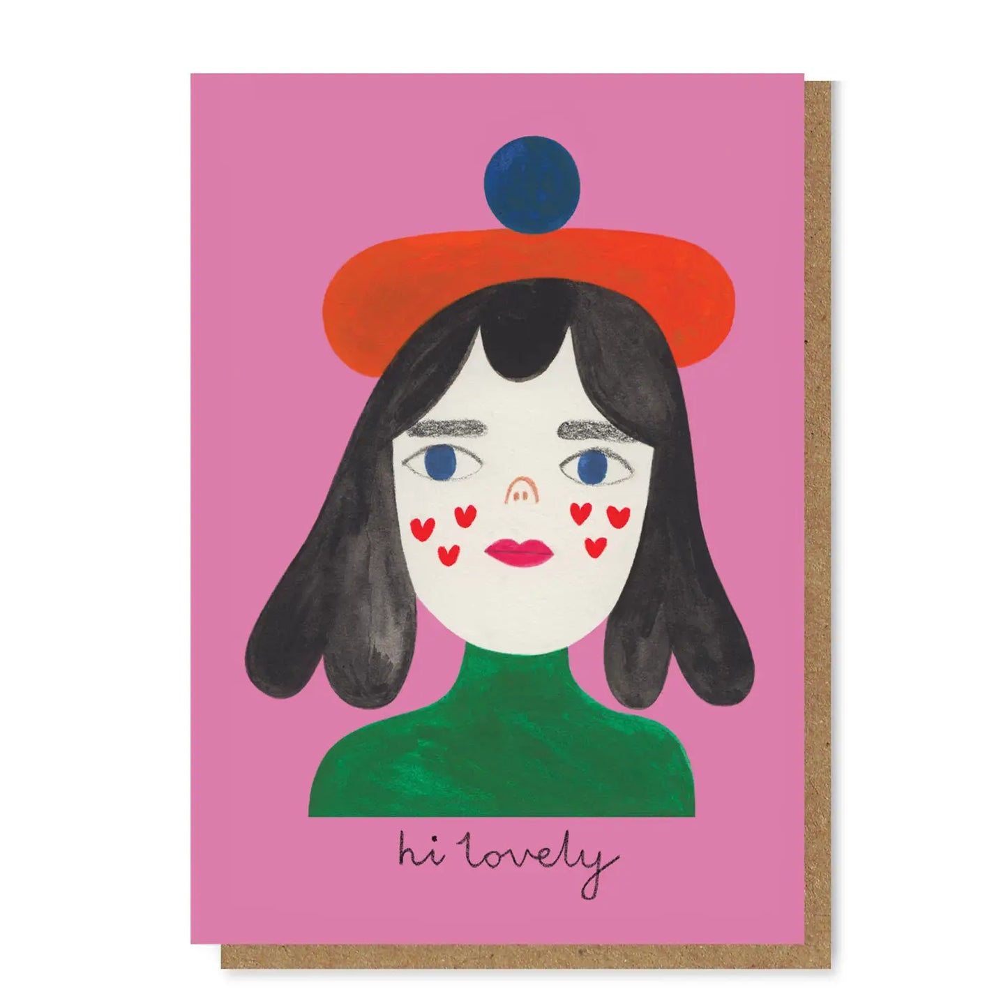 Hi Lovely Card