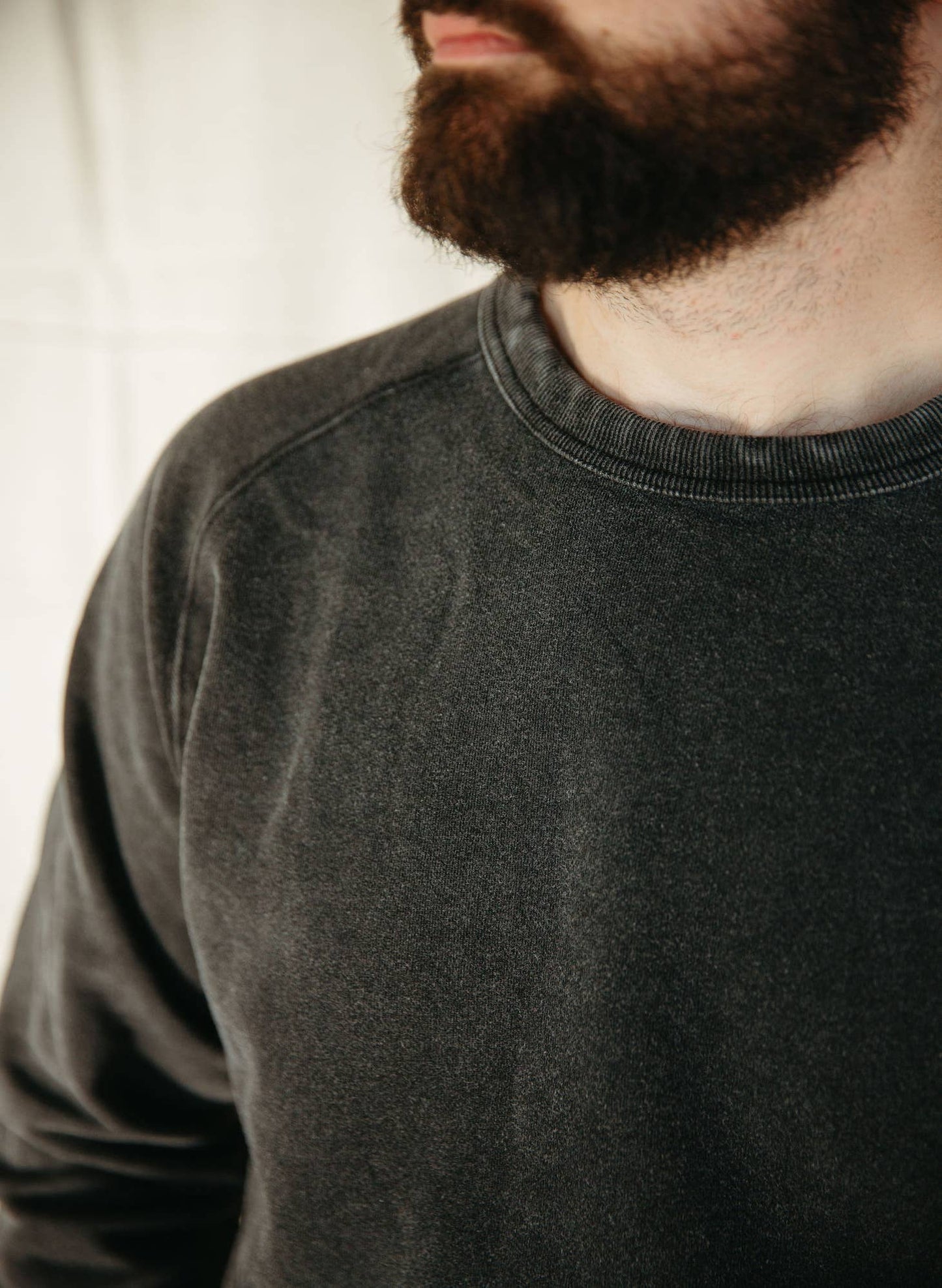 Washed Hemp Crewneck Sweatshirt