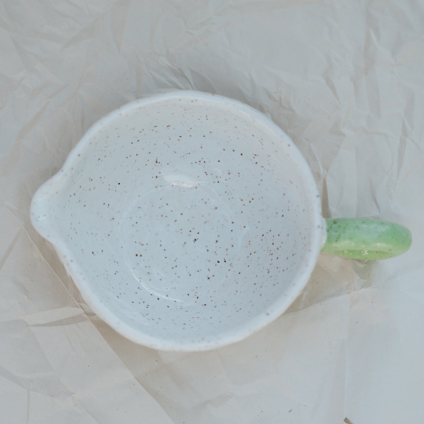Floral Pitcher ~ Pistacho