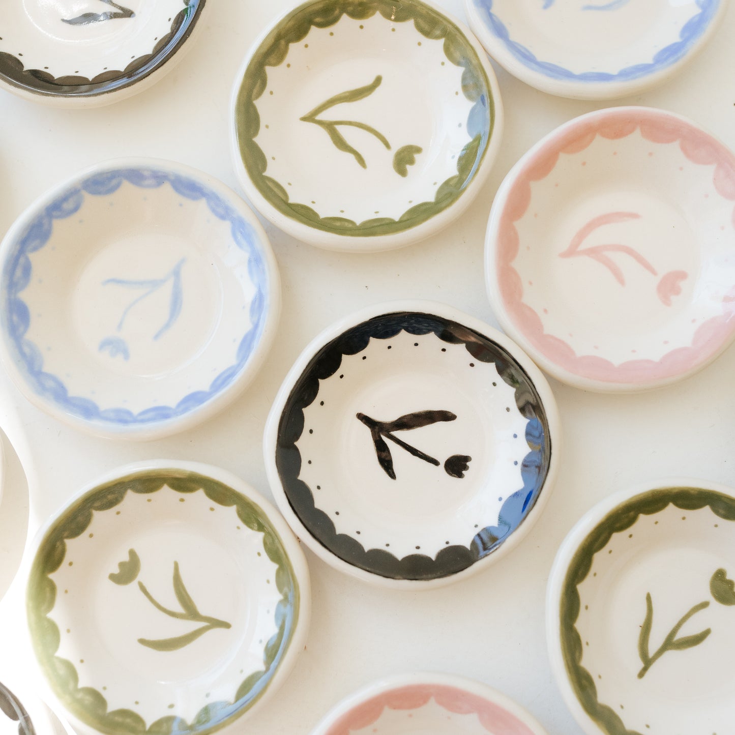 Floral Trinket Dish