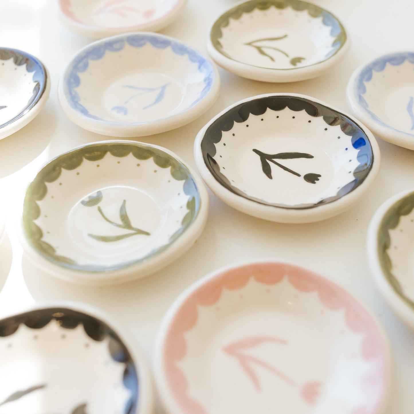 Floral Trinket Dish