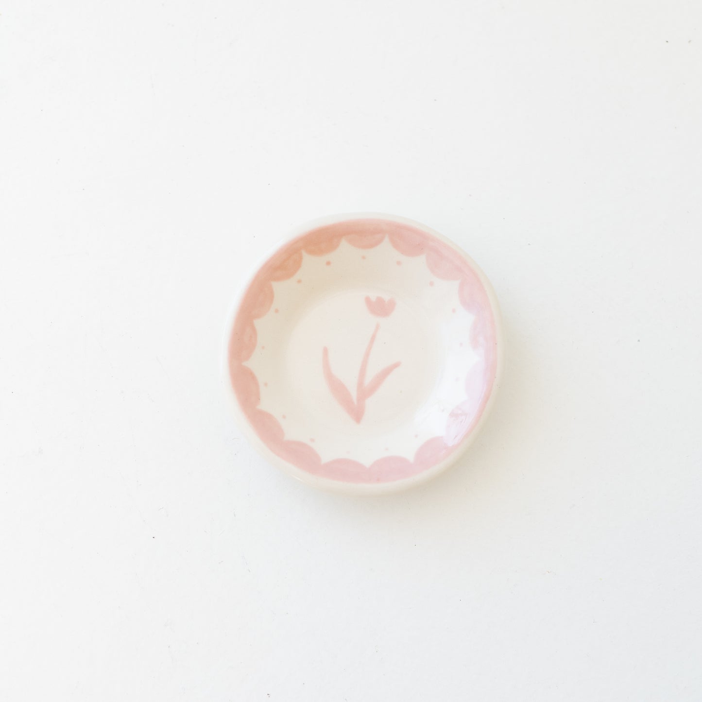 Floral Trinket Dish
