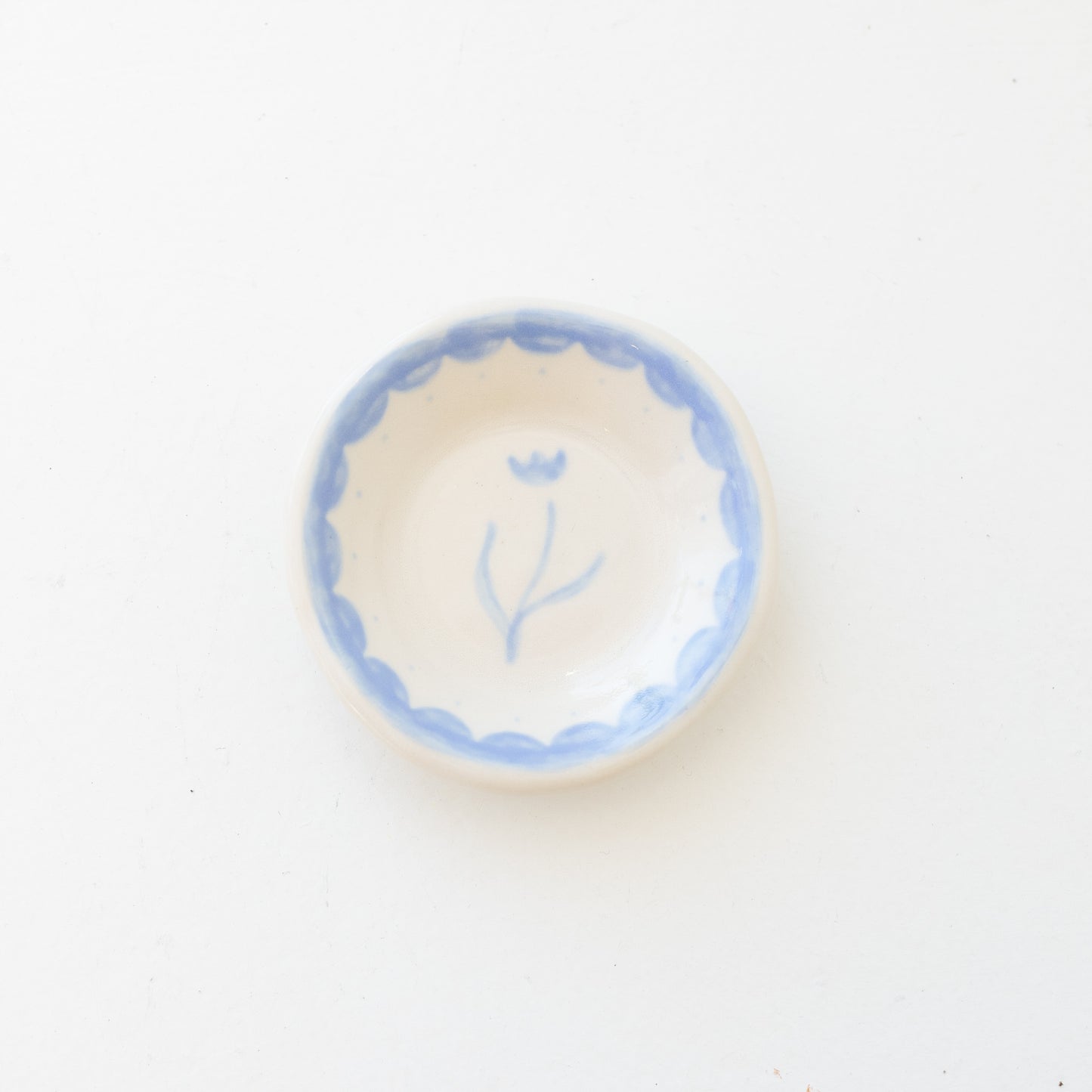 Floral Trinket Dish