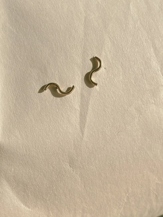 Sine Stud Earrings