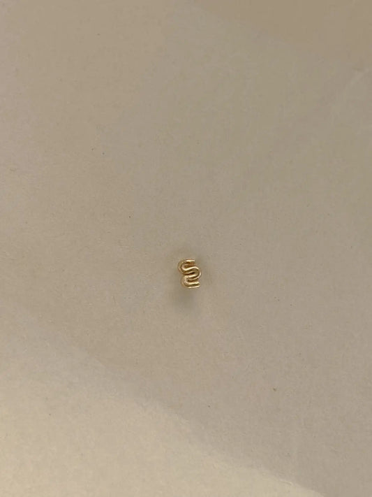 Squiggle Stud Earrings