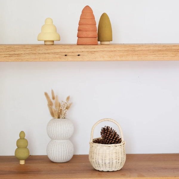 Rattan Berry Basket