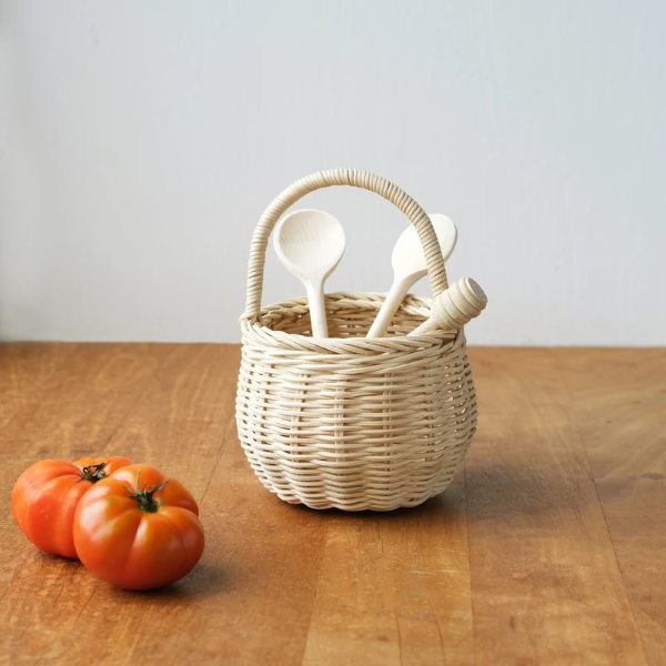 Rattan Berry Basket