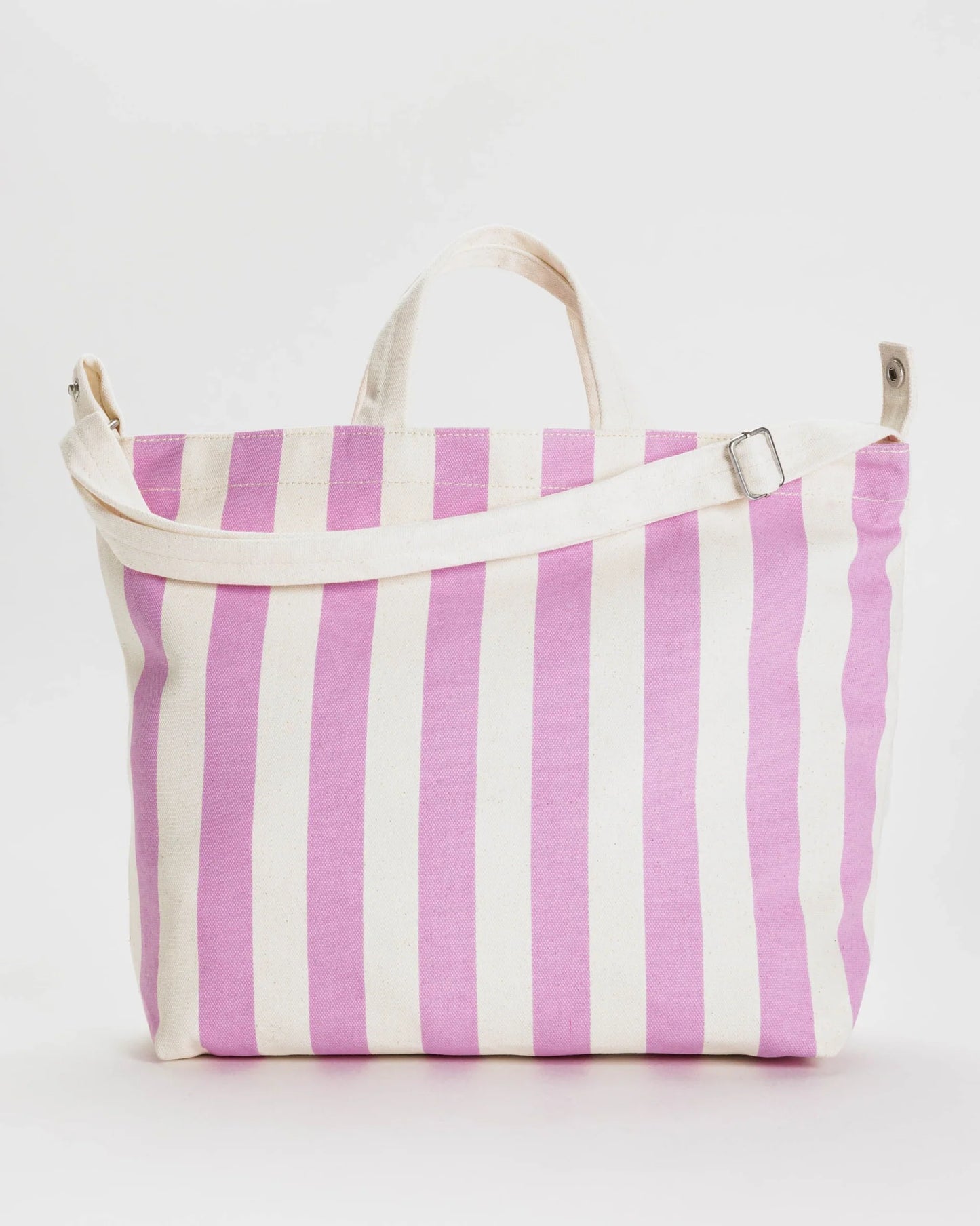 Horizontal Duck Bag ~ Pink Awning