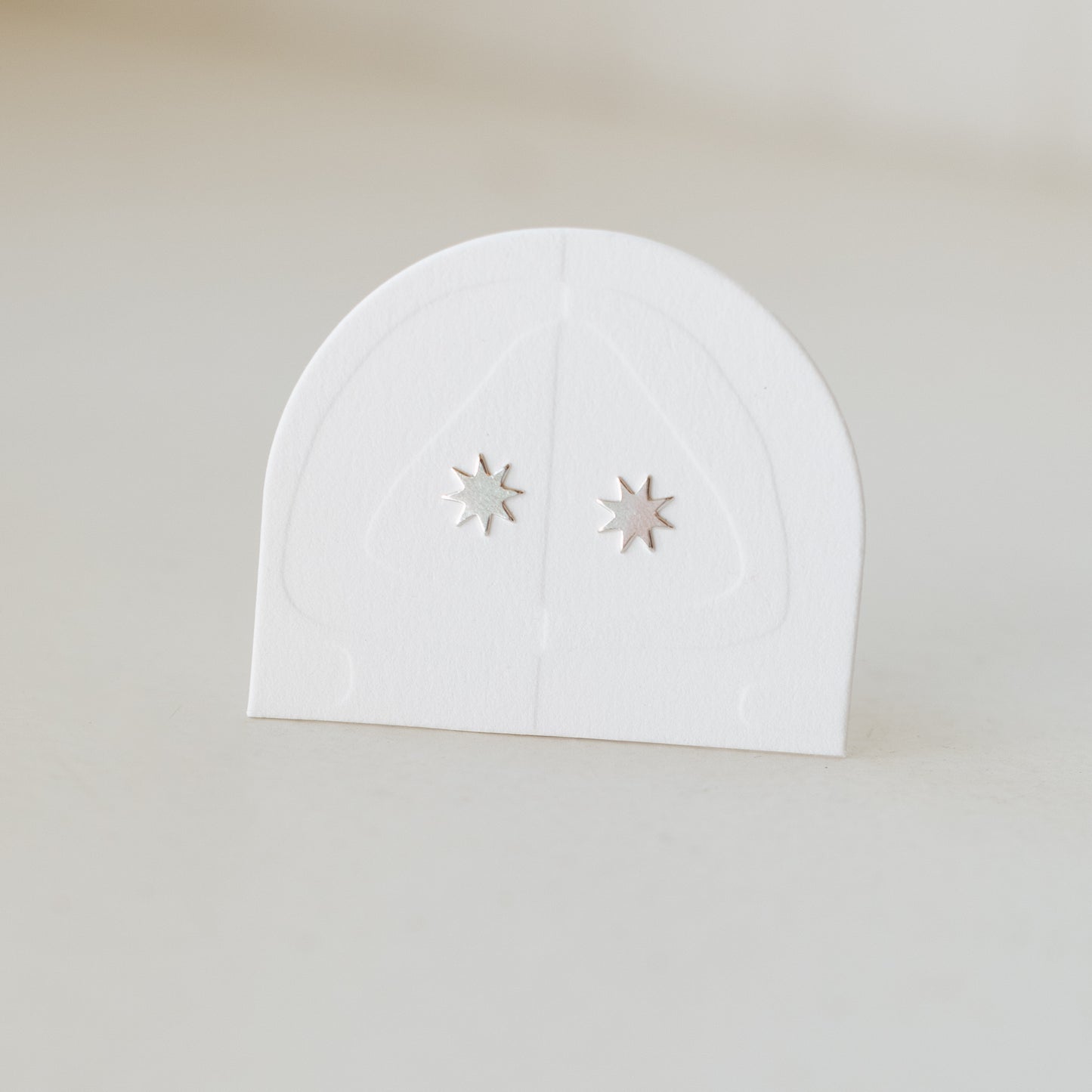 Starburst Earrings ~ Silver