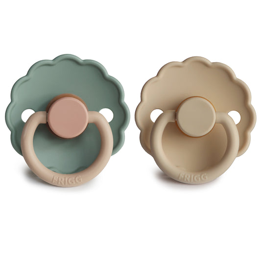 Frigg Pacifier ~ Willow/Croissant