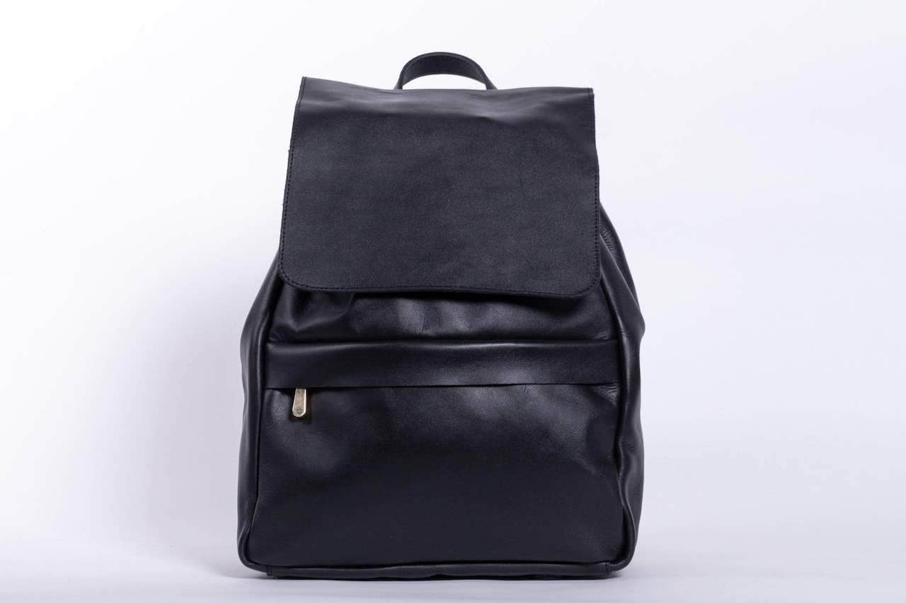 Enku Leather Backpack