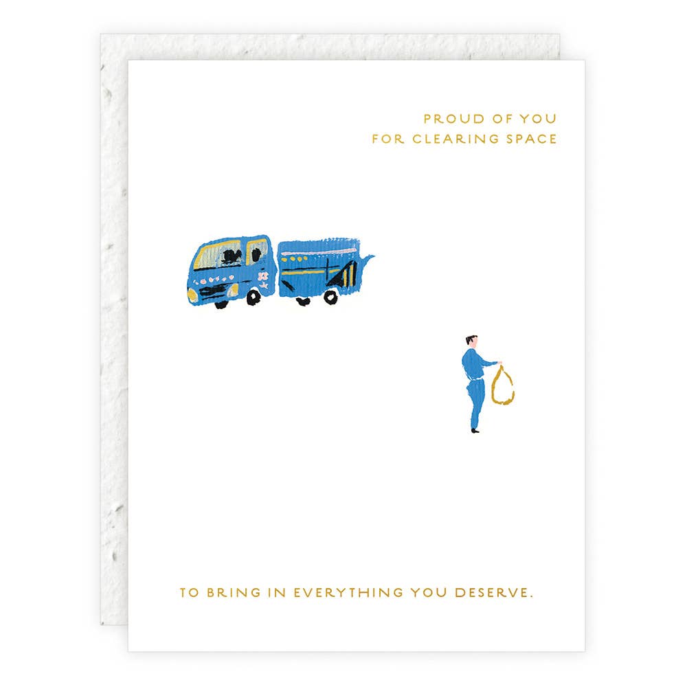 Garbage Man - Love + Friendship Card