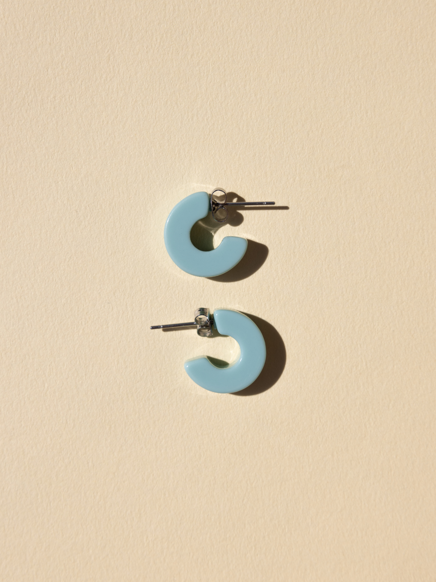 Mali Hoops In Turquoise