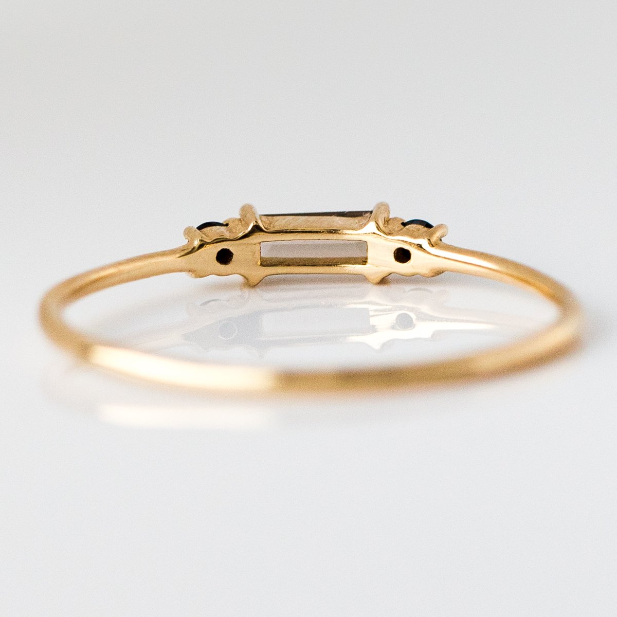 Smokey Crush Ring