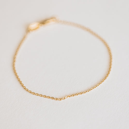 0.9mm Link Chain Bracelet