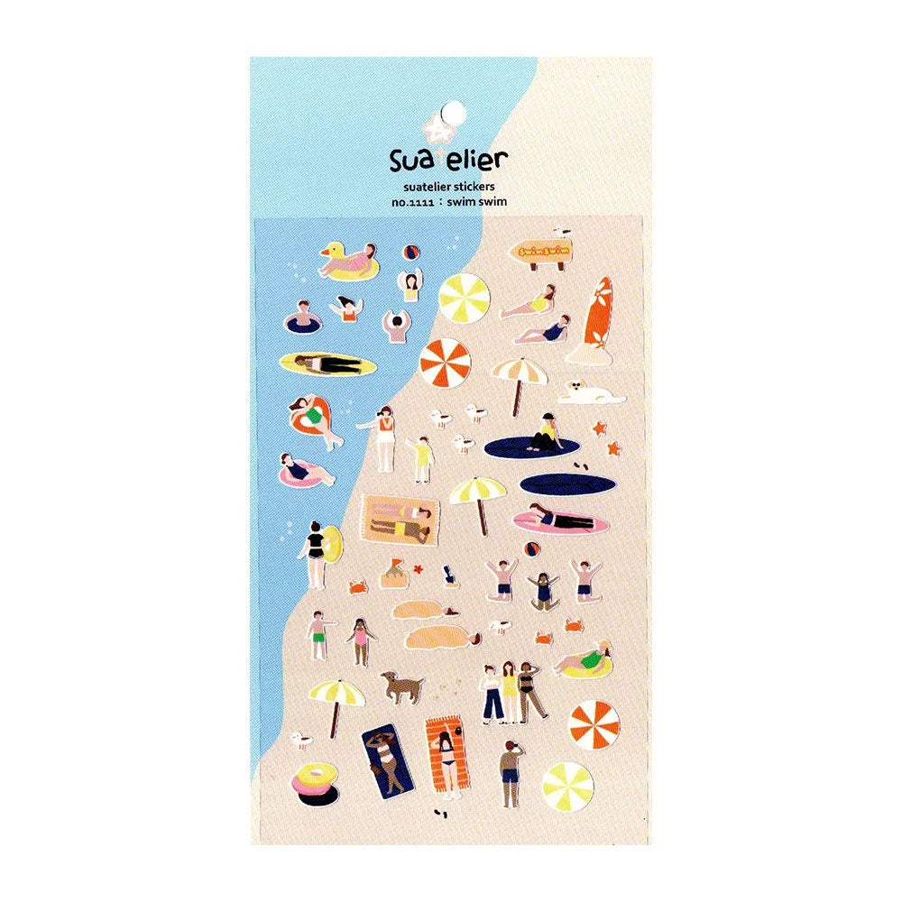 Swim Swim Sticker Sheet