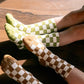 Kids Checkerboard Socks