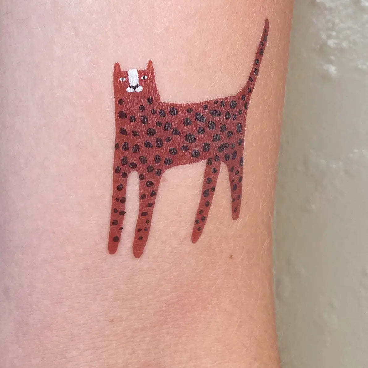 Leopard Temporary Tattoo