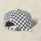 Kids Checkerboard Hat ~ Slate