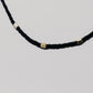 Black Bead Necklace