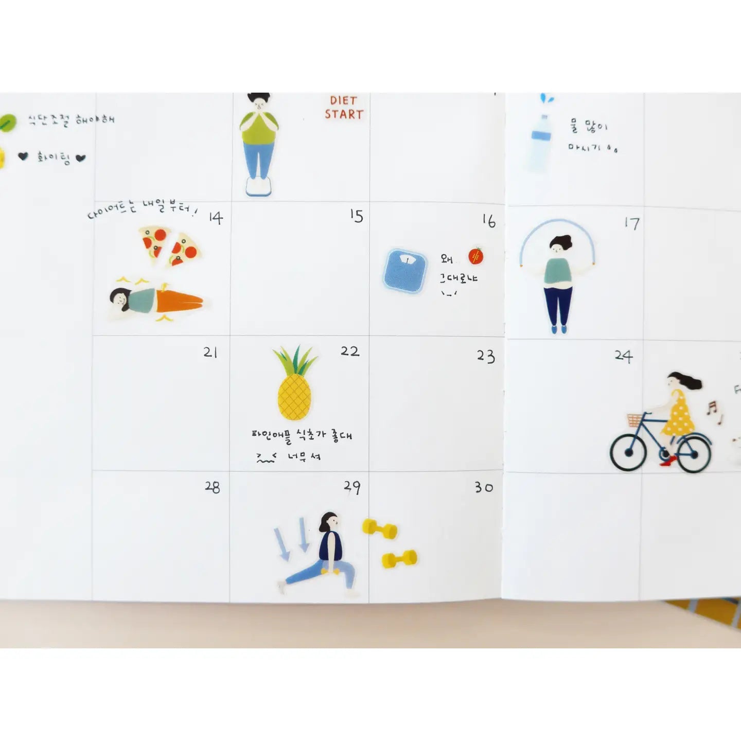 Diet Sticker Sheet