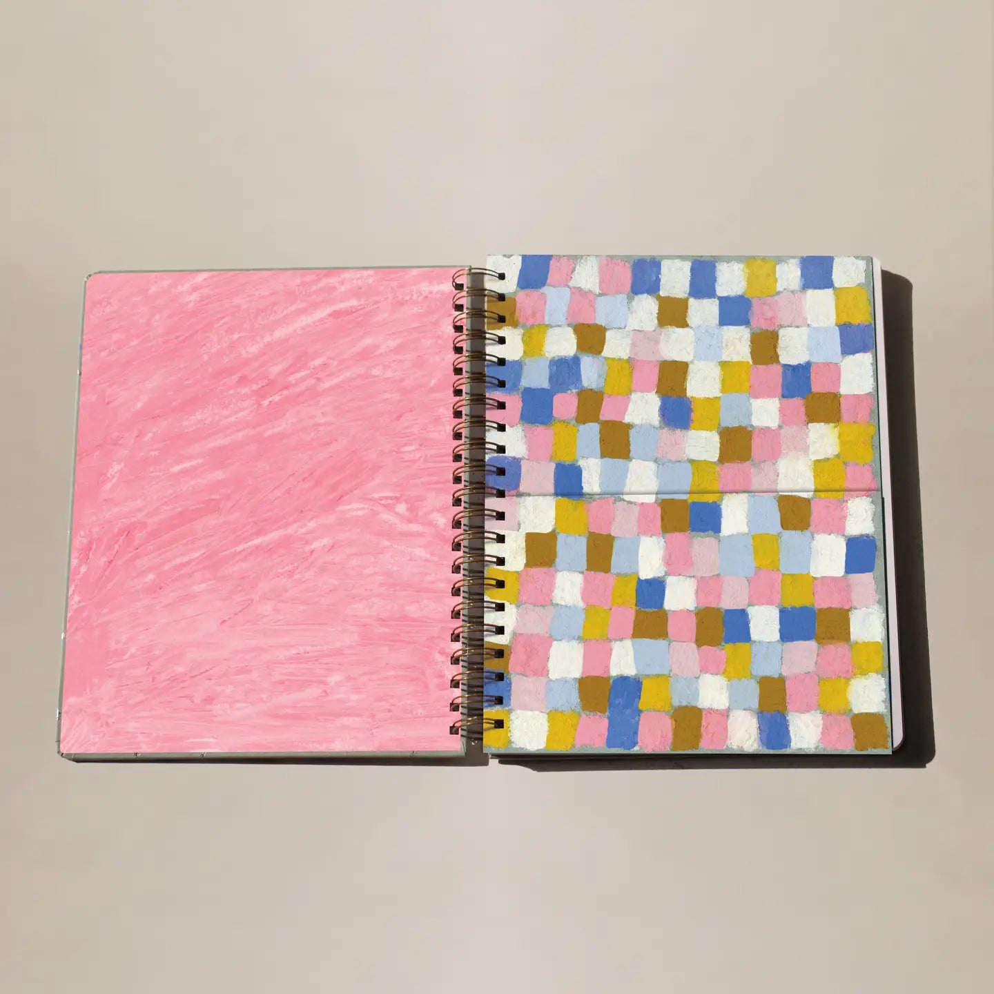 Big Notebook ~ Pastel Weave