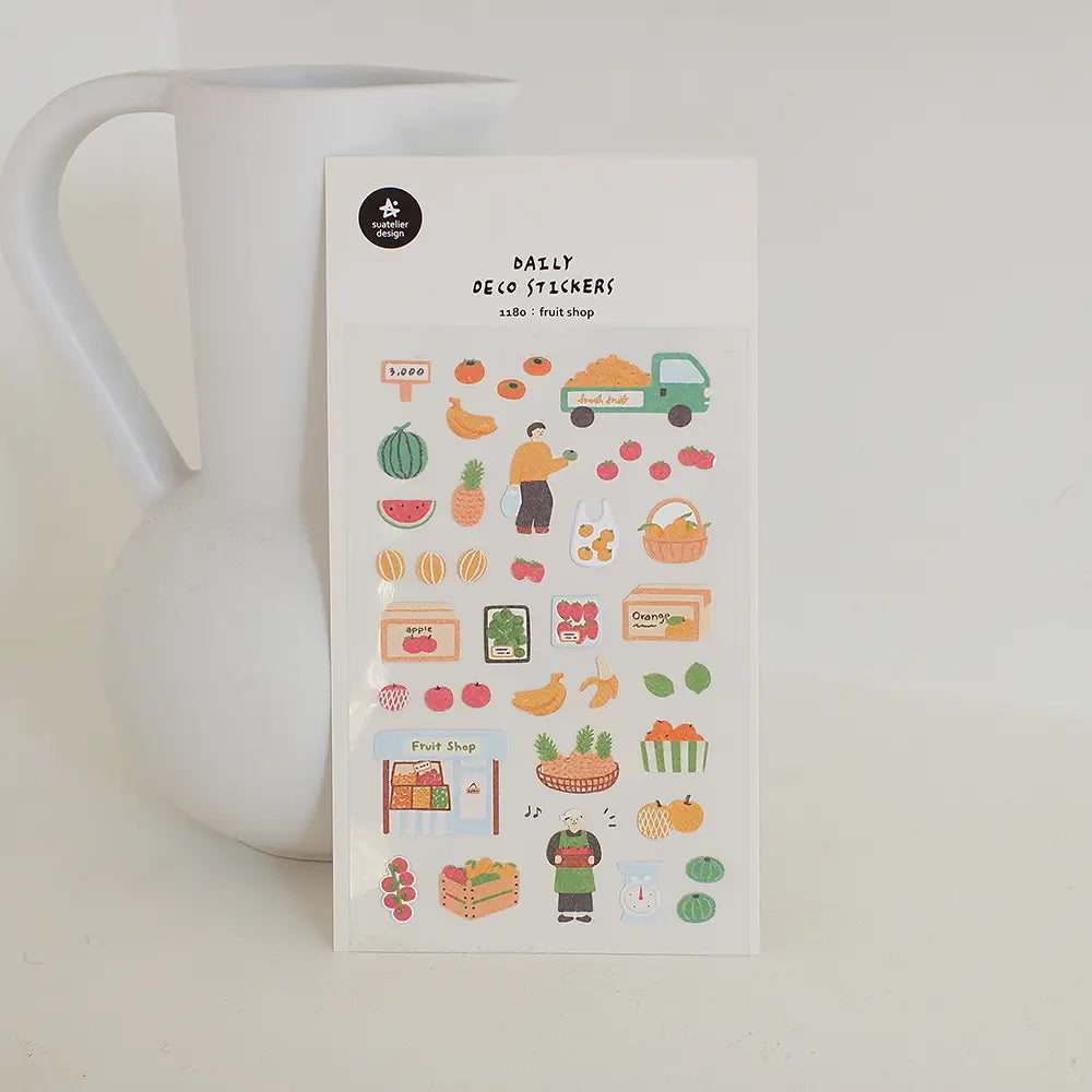 Fruit Shop Sticker Sheet