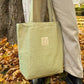 Sage Gingham Tote Bag