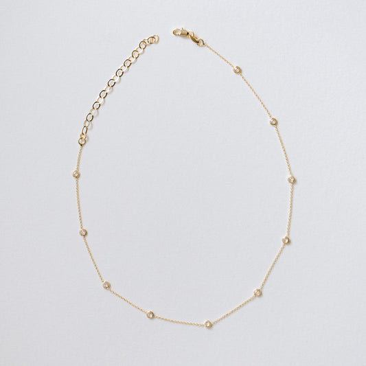 Bezel Necklace