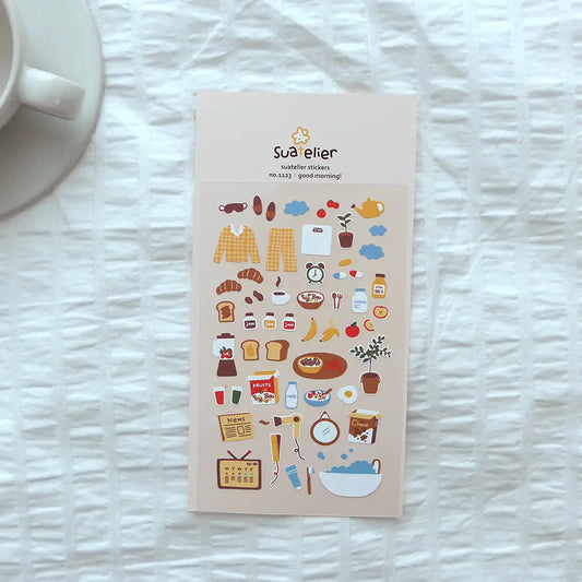 Breakfast Sticker Sheet